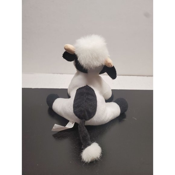 6 Inch Rutter's Black & White Cow Plush - Picture 3 of 7
